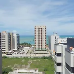 Flat quarto e sala c/ vista mar espetacular